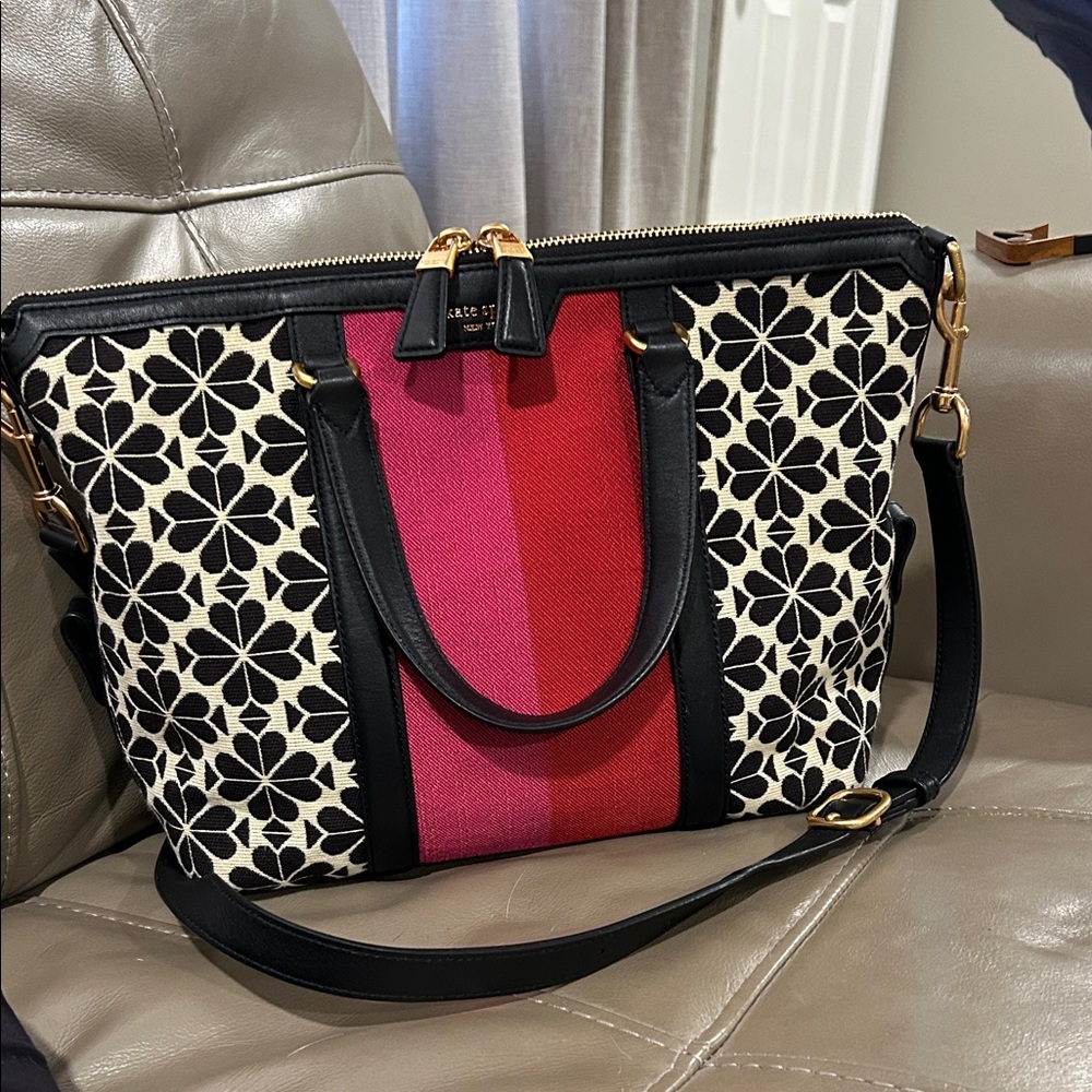 Kate Spade Spade flower jacquard tote